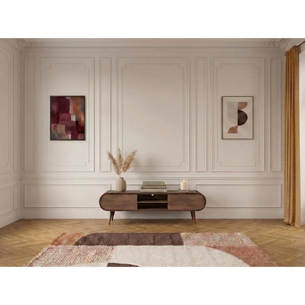 TV komoda u dekoru hrasta u prirodnoj boji 180x52x40 cm Billie – Bobochic Paris-image-3