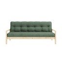 Zelena sklopiva sofa 205 cm Knob – Karup Design