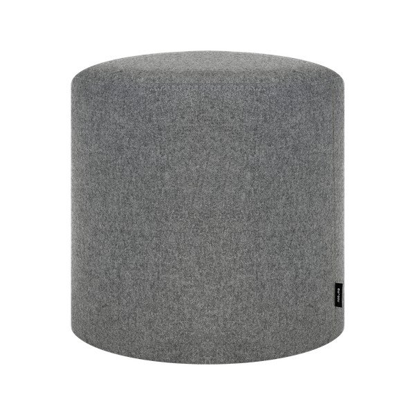 Sivi vunen tabure Folk – noo.ma