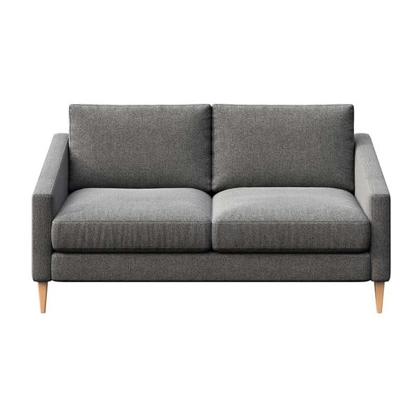Siva pletena sofa 170 cm Karoto – Ame Yens