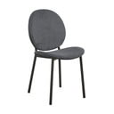 Antracitno siva blagovaonska stolica Cliff – Actona