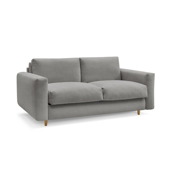 Siva sofa za spavanje/sklopiva 220 cm Cocoone – Bobochic Paris-image-2