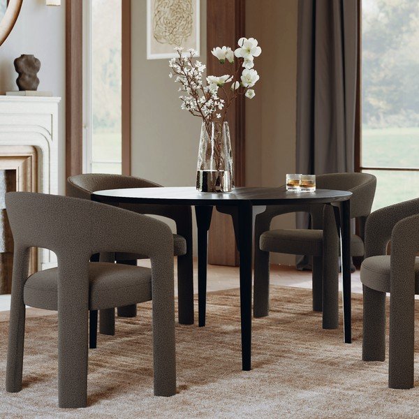 Okrugao blagovaonski stol u dekoru jasena ø 122 cm Paragon – DAN-FORM Denmark-image-2