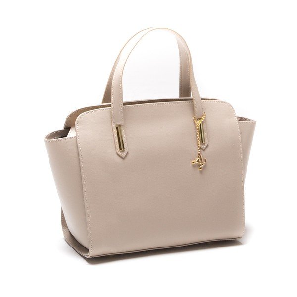 Luisa Vanini 421 kožna torbica, krem-image-2