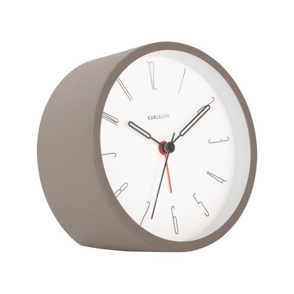 Budilica ø 11 cm Belle Numbers – Karlsson-image-2