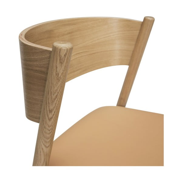 Blagovaonske stolice od hrastovine Oblique - Hübsch-image-4