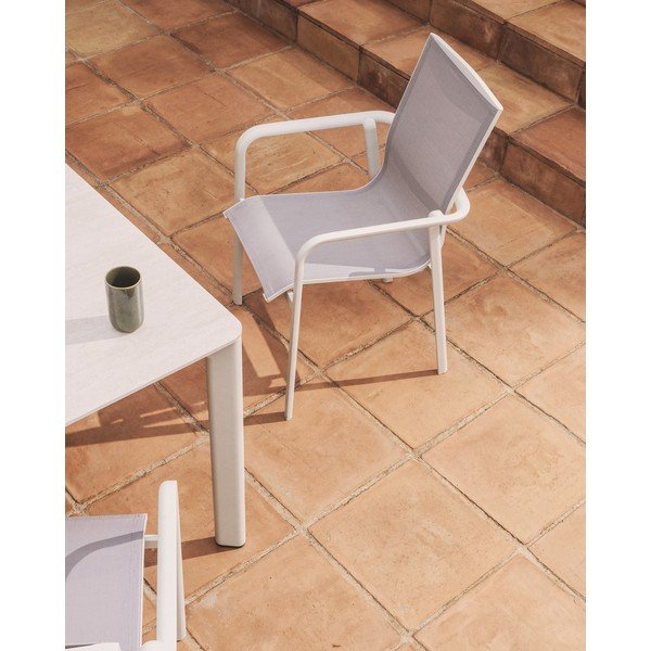 Bež vrtna stolica Canea – Kave Home-image-3