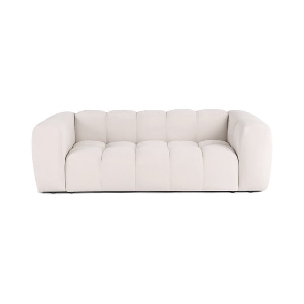 Krem baršunasta sofa 225 cm Cube – Bonami Selection