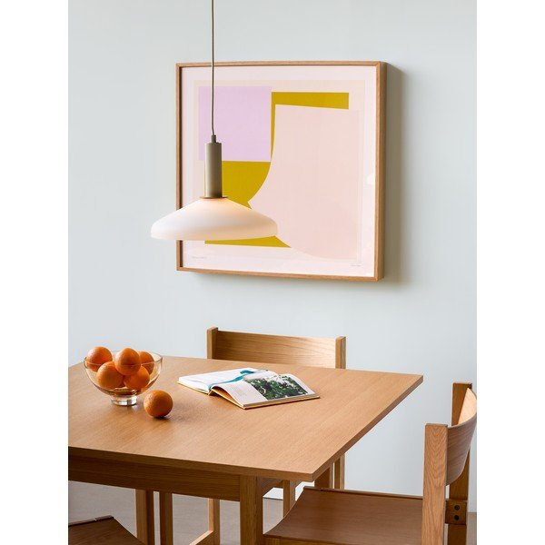 Blagovaonski stol u dekoru hrasta 110x110 cm Geo – Hübsch-image-1