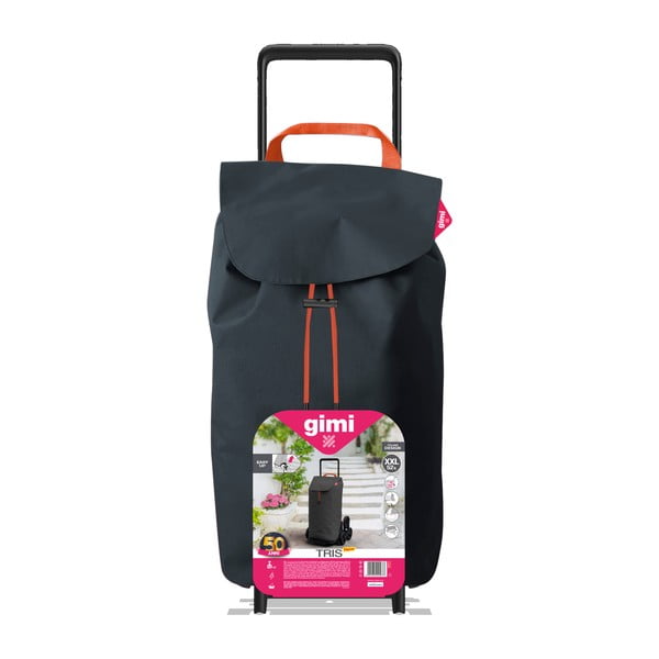 Siva kolica za kupovinu Vileda Gimi, 52 l-image-2