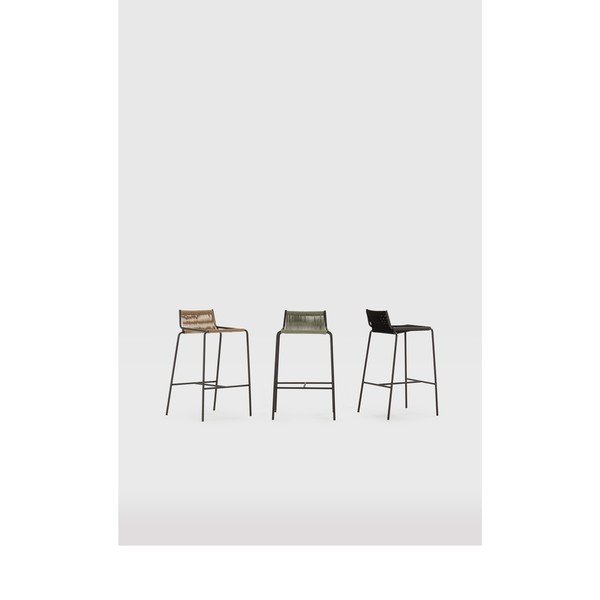 Crna metalna barska stolica (visine sjedala 65 cm) Emily – Marckeric-image-1