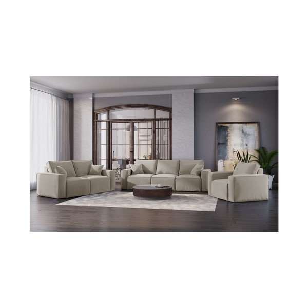 Bež kauč Cosmopolitan Design Miami, 245 cm-image-4
