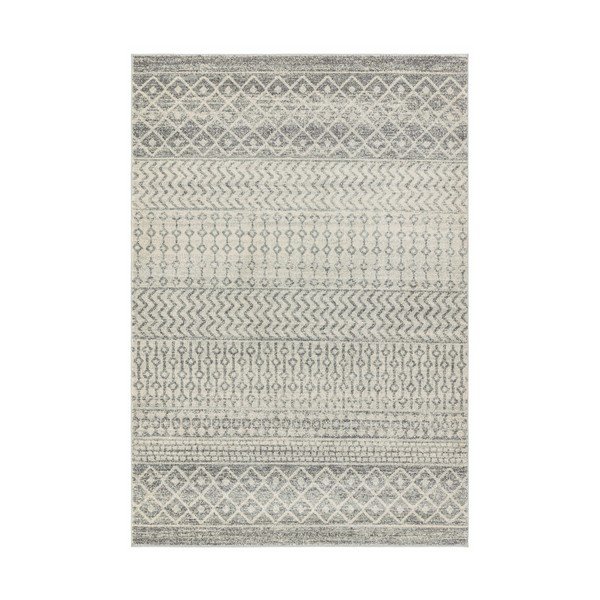 Tepih sivo-bež 200x290 cm Nova Aztec Grey – Asiatic Carpets