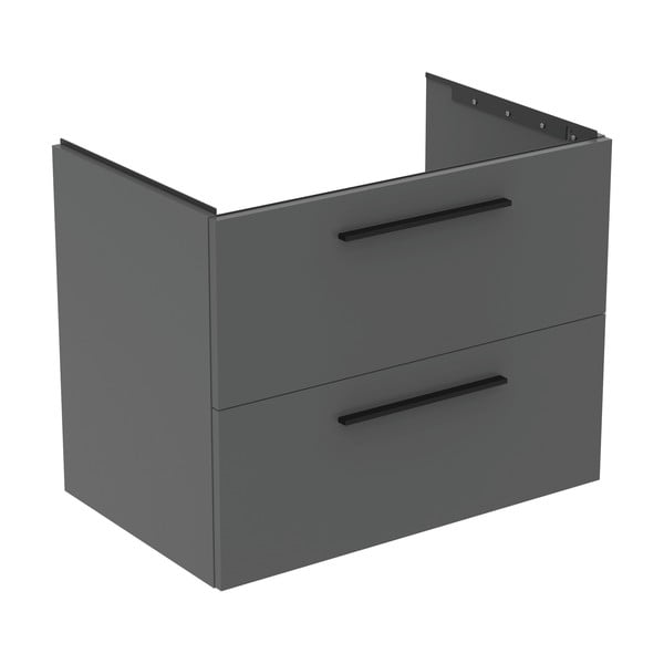 Sivi zidni ormarić za ispod umivaonika 80x63 cm i.Life B – Ideal Standard-image-4