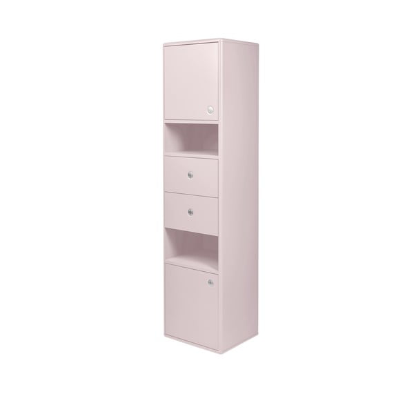 Ružičasti visok/zidni kupaonski ormarić 40x158 cm Color Bath – Tom Tailor-image-3