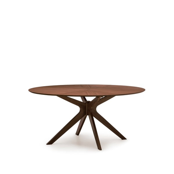 Blagovaonski stol s pločom stola u dekoru oraha 110x180 cm Naanim – Kave Home-image-4