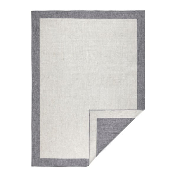 Sivo-krem vanjski tepih NORTHRUGS Panama, 160 x 230 cm