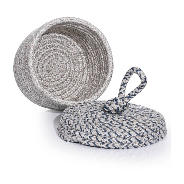 Tkanina ukrasna kutija za pohranu s poklopcem - Mioli Decor-image-2