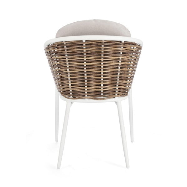 Bijela metalna vrtna stolica Maribela   – Bizzotto-image-4