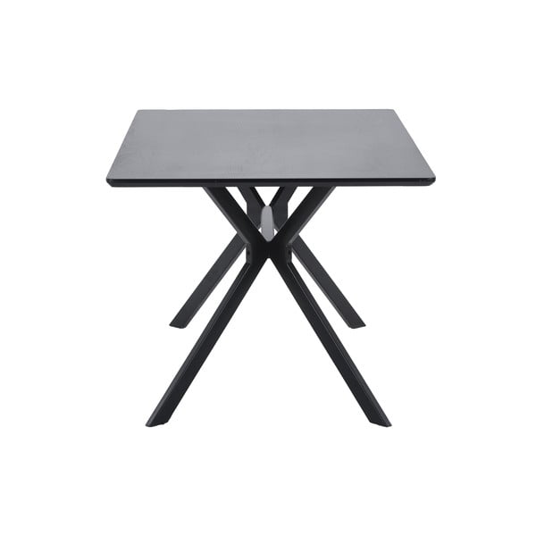 Crni blagovaonski stol WOOOD Bruno, 200 x 90 cm-image-3