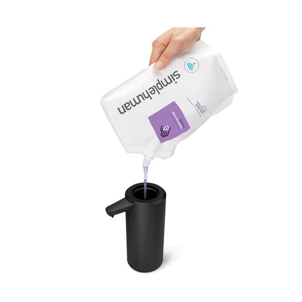 Crni željezan automatski dozator sapuna 266 ml – simplehuman-image-4