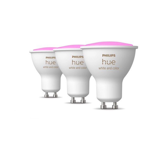 LED pametne žarulje u setu 3 kom GU10, 6 W White and color ambiance – Philips Hue-image-1