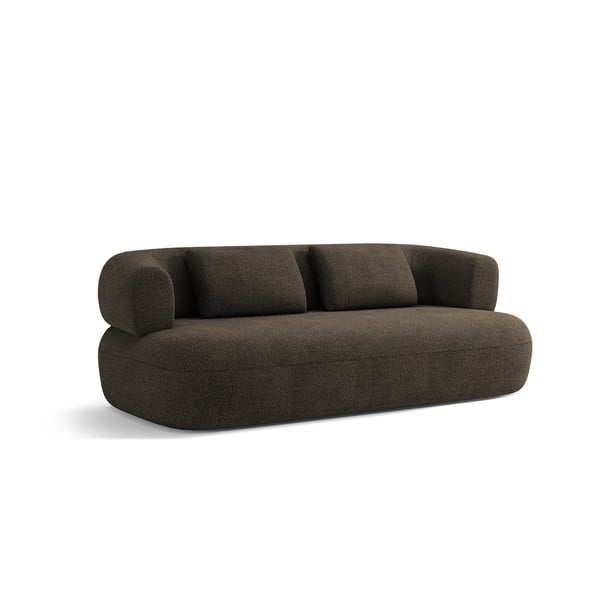 Smeđa sofa od bouclé tkanine 178 cm Jenny – Micadoni Home-image-2