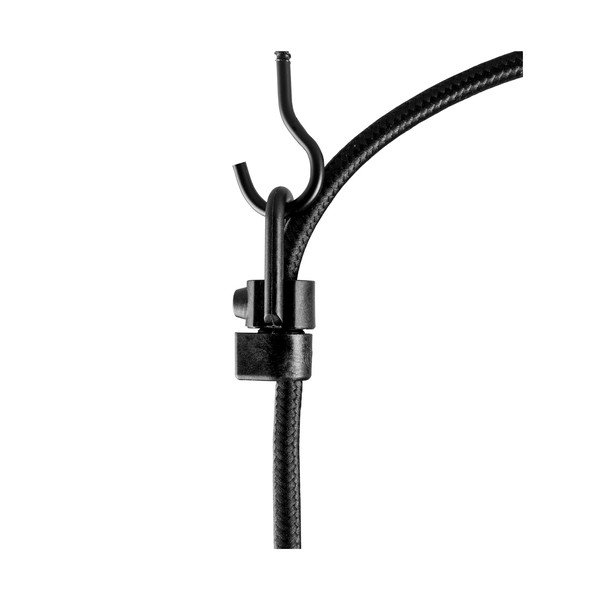 Bijela viseća svjetiljka s tri kraka i grlom u crnoj boji Sotto Luce TSUKI-image-2