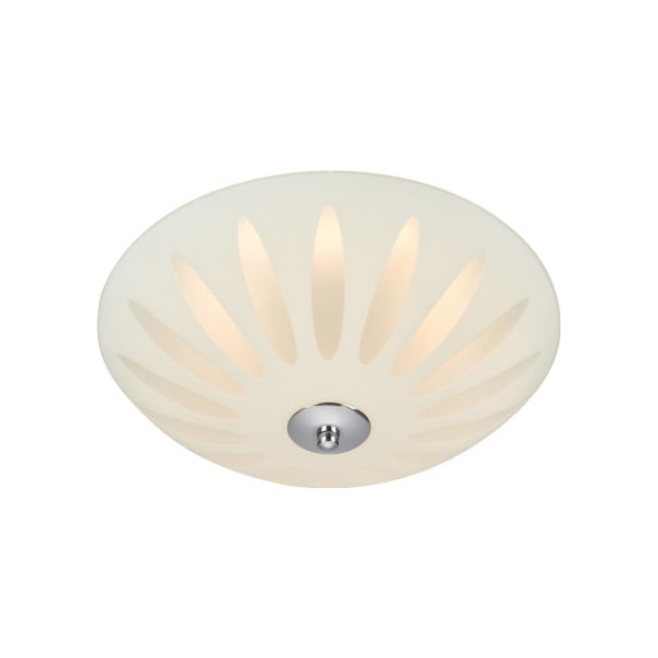 Bijela stropna LED svjetiljka Markslöjd Petal, ø 43 cm
