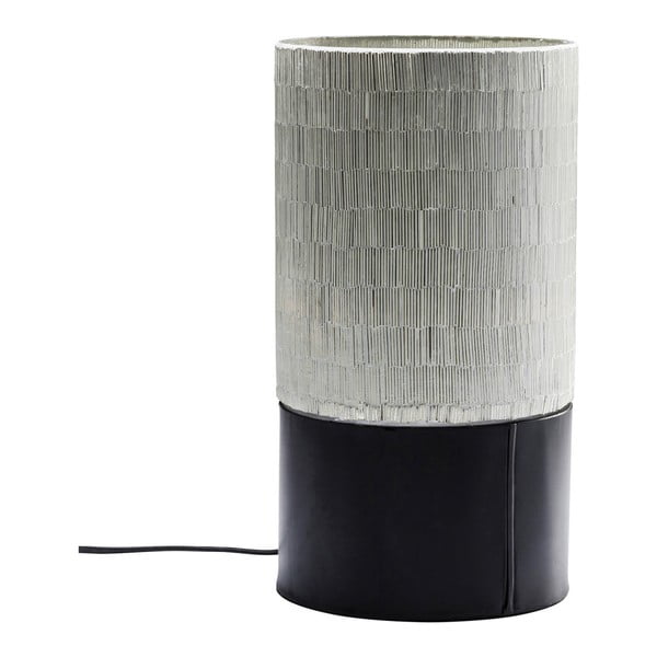 Crna stolna lampa Kare Design Coachella, visina 28 cm