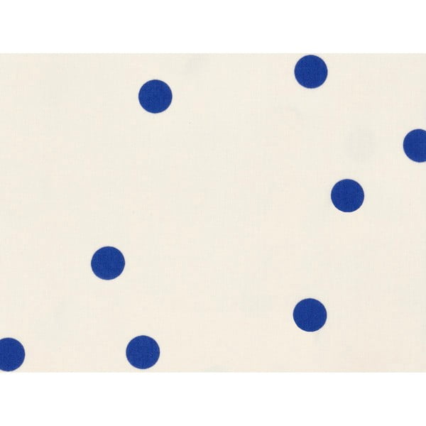 Plava/krem posteljina za krevet za jednu osobu od pamučnog satena 140x200 cm Solaris – Södahl-image-2