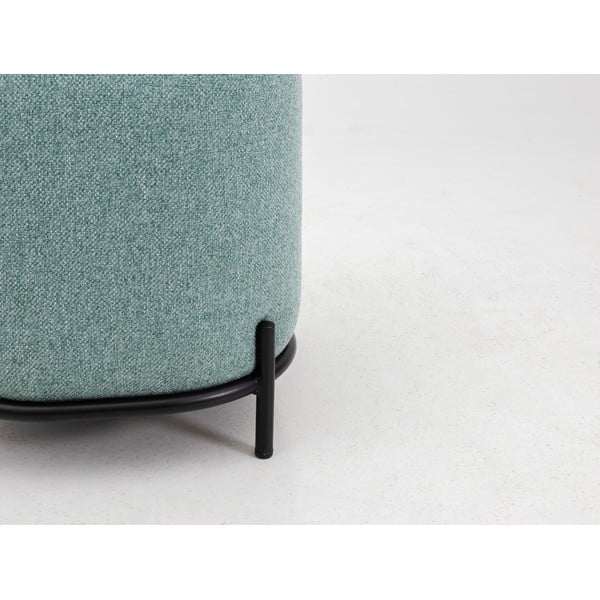 Zelenkastosivi tabure Tenzo Harry, ø 42 cm-image-1