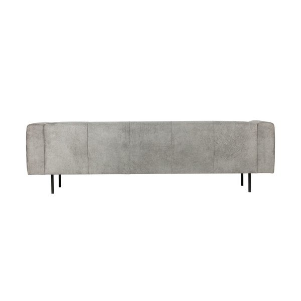 Svijetlo sivi kauč od imitacije kože vtwonen Skin, 250 cm-image-3