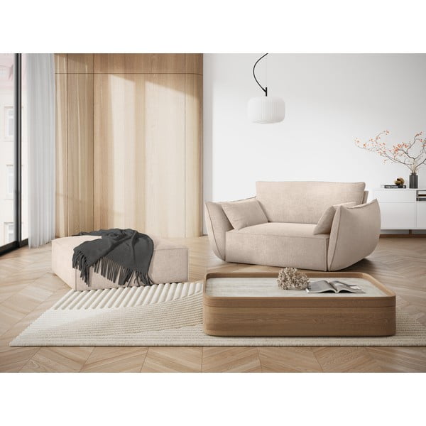 Bež tabure Vanda - Mazzini Sofas-image-1