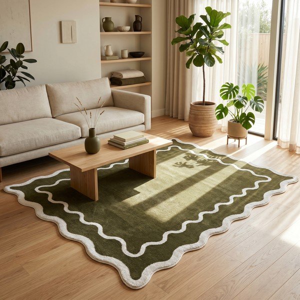 Tamno zeleni tepih 120x170 cm Dolce – ESTE-image-4