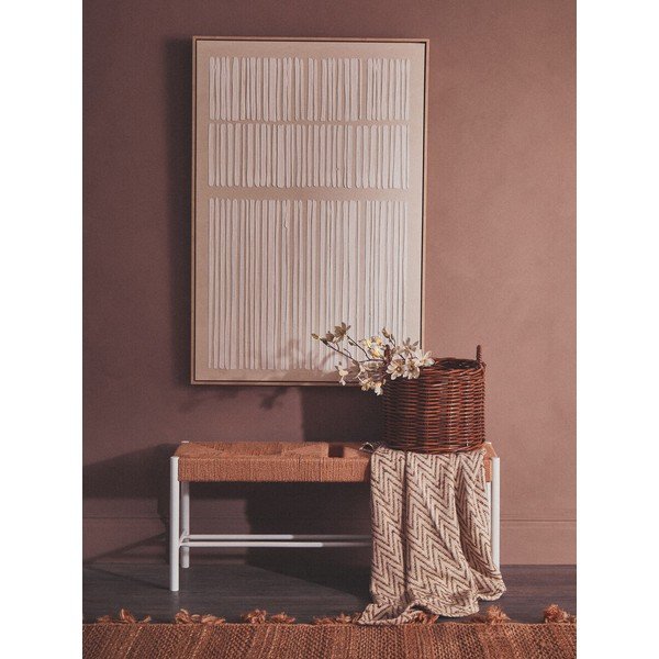 Klupa od masivnog drveta u prirodnoj boji Bandar – Premier Housewares-image-1