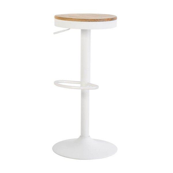 Set od 2 bijele barske stolice sømcasa Barret-image-2