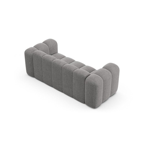Siva sofa od šenila 200 cm Lupine – Micadoni -image-2