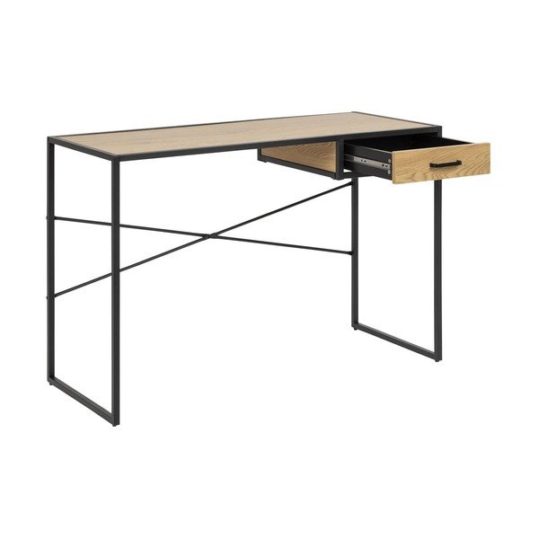 Radni stol Actona Seaford, dužina 110 cm-image-3