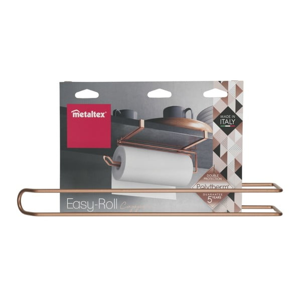 Viseći držač papirnih ručnika u bakrenoj boji Metaltex-image-3