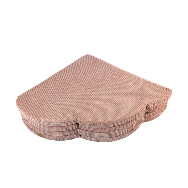 Ružičasta dječja podloga za igru 160x160 cm – Meowbaby-image-4