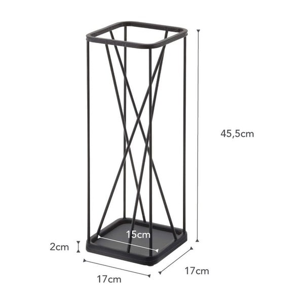 Crni stalak za kišobrane YAMAZAKI-image-4