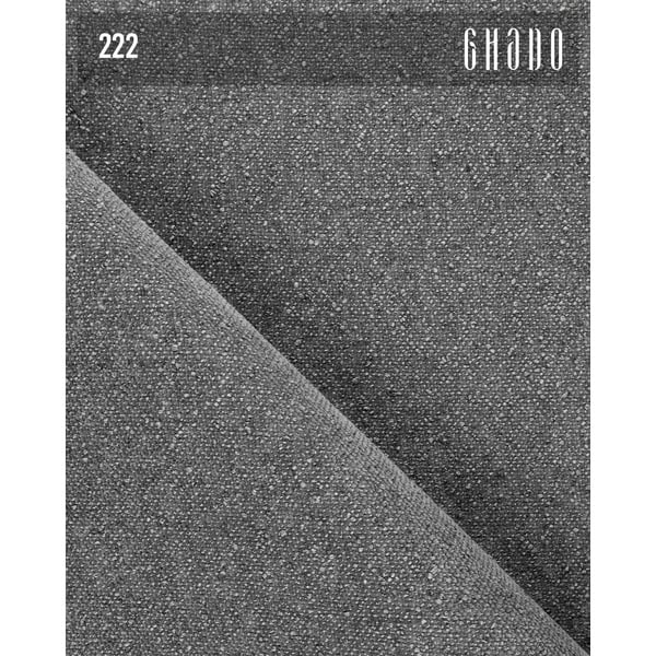 Siva kutna garnitura od šenila (s lijevim kutom/s ležaljkom) Chevi – Ghado-image-4