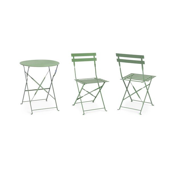 Kadulja zeleni željezni vrtni blagovaonski set za 2 osobe Austin – Bizzotto-image-2