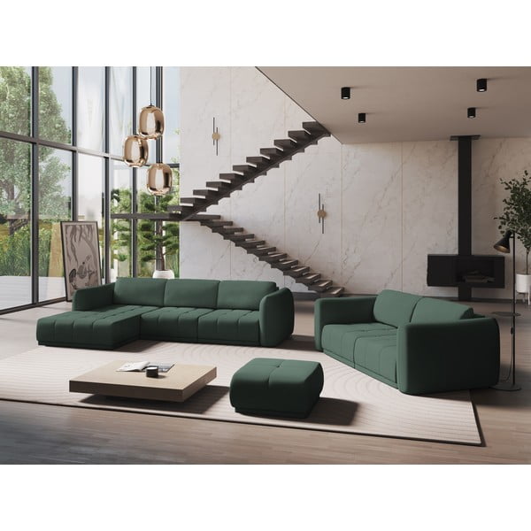 Zelena kutna garnitura (s lijevim kutom) Hoku – Makamii-image-1