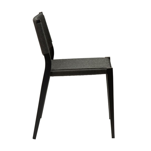 Crna blagovaonska stolica DAN-FORM Denmark Loop-image-3