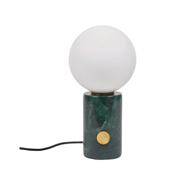 Zelena stolna lampa sa staklenim sjenilom (visina 29 cm) Lonela - Kave Home