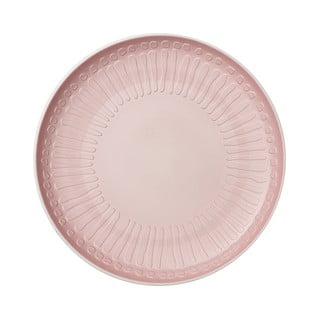 Bijelo-ružičasta porculanska ploča Villeroy & boch cvijet, ⌀ 24 cm