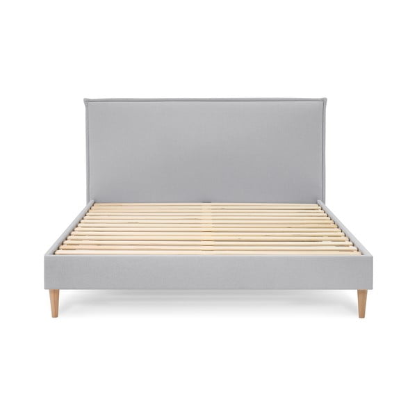 Sivi bračni krevet Bobochic Paris Sary Light, 180 x 200 cm-image-3