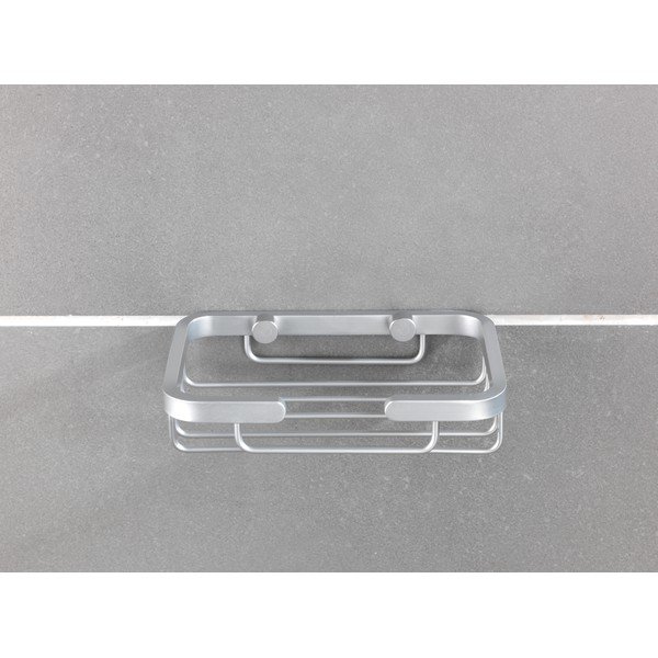 Zidna posuda za sapun u srebrnoj boji Wenko Gomo-image-1